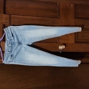 Women's American Eagle Super Super Stretch Midrise Skinny Jeans Size 14